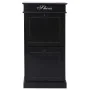 Mueble zapatero de madera de Paulownia negro 50x28x98 cm de , Zapateros y organizadores de calzado - Ref: Foro24-284092, Prec...