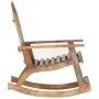 Schaukelstuhl aus recyceltem Massivholz für den Garten von , Schaukelstühle - Ref: Foro24-285882, Preis: 134,93 €, Rabatt: %