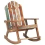 Schaukelstuhl aus recyceltem Massivholz für den Garten von , Schaukelstühle - Ref: Foro24-285882, Preis: 134,93 €, Rabatt: %