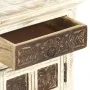 Massiver Nachttisch aus weißem Mangoholz 40x30x50 cm von , Nachttische - Ref: Foro24-285896, Preis: 109,38 €, Rabatt: %