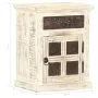 Massiver Nachttisch aus weißem Mangoholz 40x30x50 cm von , Nachttische - Ref: Foro24-285896, Preis: 109,38 €, Rabatt: %
