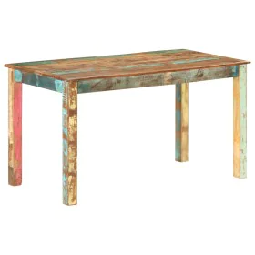Massiver Esstisch aus recyceltem Holz 140x70x76 cm von , Küchen- und Esstische - Ref: Foro24-285930, Preis: 207,79 €, Rabatt: %