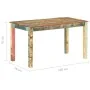 Mesa de comedor de madera maciza reciclada 140x70x76 cm de , Mesas de cocina y de comedor - Ref: Foro24-285930, Precio: 207,7...