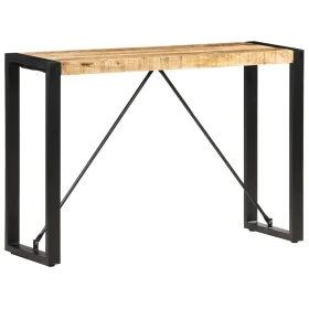 Solid mango wood console table 100x35x76 cm by , Side tables - Ref: Foro24-285945, Price: 106,43 €, Discount: %