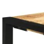 Solid mango wood console table 100x35x76 cm by , Side tables - Ref: Foro24-285945, Price: 106,43 €, Discount: %