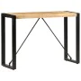 Solid mango wood console table 100x35x76 cm by , Side tables - Ref: Foro24-285945, Price: 106,43 €, Discount: %