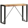 Solid mango wood console table 100x35x76 cm by , Side tables - Ref: Foro24-285945, Price: 106,43 €, Discount: %