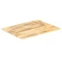 Solid mango wood table surface 15-16 mm thick 80x70 cm by , Table tops - Ref: Foro24-286017, Price: 88,48 €, Discount: %