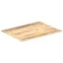 Solid mango wood table surface 15-16 mm thick 80x70 cm by , Table tops - Ref: Foro24-286017, Price: 88,48 €, Discount: %