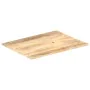 Superficie de mesa madera maciza de mango 15-16 mm 80x70 cm de , Tableros para mesas - Ref: Foro24-286017, Precio: 88,48 €, D...