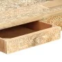 Hand-painted solid mango wood coffee table 110x50x45 cm by , Coffee table - Ref: Foro24-286146, Price: 210,98 €, Discount: %