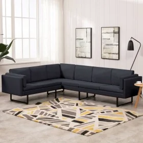 Dark gray fabric corner sofa by , Sofas - Ref: Foro24-288160, Price: 864,11 €, Discount: %