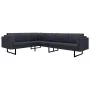 Dark gray fabric corner sofa by , Sofas - Ref: Foro24-288160, Price: 864,11 €, Discount: %