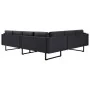 Dark gray fabric corner sofa by , Sofas - Ref: Foro24-288160, Price: 864,11 €, Discount: %