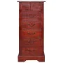 Klassische Kommode aus massivem Mahagoni-Holz in Braun 45x35x100 cm. von , Schubladen - Ref: Foro24-288865, Preis: 218,26 €, ...