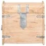 Solid acacia wood trunk 40x40x40 cm by , Storage trunks - Ref: Foro24-289648, Price: 128,42 €, Discount: %