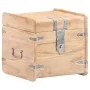 Solid acacia wood trunk 40x40x40 cm by , Storage trunks - Ref: Foro24-289648, Price: 128,42 €, Discount: %
