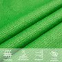 Light green HDPE sail shade 160 g/m² 5x8 m by , Umbrellas - Ref: Foro24-311303, Price: 76,77 €, Discount: %