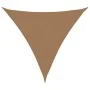Taupe grey HDPE sail shade 160 g/m² 6x6x6 m by , Umbrellas - Ref: Foro24-311432, Price: 38,95 €, Discount: %