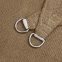 HDPE-Segelmarkise in Taupe-Grau, 160 g/m², 6x6x6 m. von , Sonnenschirme - Ref: Foro24-311432, Preis: 38,95 €, Rabatt: %
