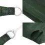 Dark green HDPE sail shade 160 g/m² 7x7 m by , Umbrellas - Ref: Foro24-311445, Price: 87,62 €, Discount: %