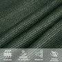 Dark green HDPE sail shade 160 g/m² 7x7 m by , Umbrellas - Ref: Foro24-311445, Price: 87,62 €, Discount: %