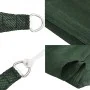 Dark green HDPE sail shade 160 g/m² 4/5x4 m by , Umbrellas - Ref: Foro24-311491, Price: 38,41 €, Discount: %