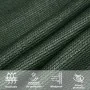 Toldo de vela verde oscuro HDPE 160 g/m² 4/5x4 m de , Sombrillas - Ref: Foro24-311491, Precio: 38,36 €, Descuento: %