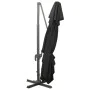 Garden cantilever umbrella with double black cover 400x300 cm by , Umbrellas - Ref: Foro24-312377, Price: 309,05 €, Discount: %