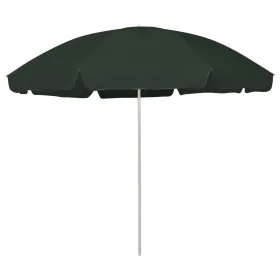 Grüner Strandsonnenschirm 300 cm von , Sonnenschirme - Ref: Foro24-314709, Preis: 36,11 €, Rabatt: %