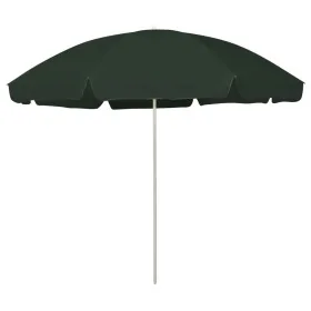 Sombrilla de playa verde 300 cm de , Sombrillas - Ref: Foro24-314709, Precio: 36,09 €, Descuento: %
