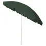 Green beach umbrella 300 cm by , Umbrellas - Ref: Foro24-314709, Price: 36,80 €, Discount: %