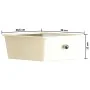 Portable storage cart XXL with 15 white plastic drawers by , Cargo forklifts - Ref: Foro24-320408, Price: 128,94 €, Discount: %