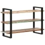 Sideboard with 3 shelves made of solid recycled wood 120x40x75 cm by , Sideboards - Ref: Foro24-321070, Price: 249,93 €, Disc...