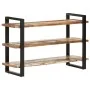 Sideboard with 3 shelves made of solid recycled wood 120x40x75 cm by , Sideboards - Ref: Foro24-321070, Price: 249,93 €, Disc...