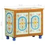 Hand-painted solid mango wood sideboard 70x35x60 cm by , Sideboards - Ref: Foro24-321665, Price: 183,82 €, Discount: %