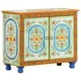 Hand-painted solid mango wood sideboard 70x35x60 cm by , Sideboards - Ref: Foro24-321665, Price: 183,82 €, Discount: %