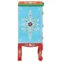 Hand-painted solid mango wood bedside table 40x30x60 cm by , Nightstands - Ref: Foro24-321667, Price: 127,22 €, Discount: %