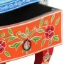 Hand-painted solid mango wood bedside table 40x30x60 cm by , Nightstands - Ref: Foro24-321667, Price: 127,22 €, Discount: %