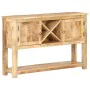 Rough mango wood sideboard 120x30x76 cm by , Sideboards - Ref: Foro24-321788, Price: 306,65 €, Discount: %