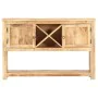 Rough mango wood sideboard 120x30x76 cm by , Sideboards - Ref: Foro24-321788, Price: 306,65 €, Discount: %