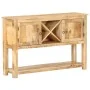 Rauer Mangoholz-Sideboard 120x30x76 cm von , Sideboards - Ref: Foro24-321788, Preis: 306,36 €, Rabatt: %