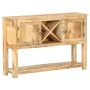 Rough mango wood sideboard 120x30x76 cm by , Sideboards - Ref: Foro24-321788, Price: 306,65 €, Discount: %