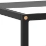 Black TV stand with black tempered glass 160x40x40 cm by , TV Furniture - Ref: Foro24-322867, Price: 288,29 €, Discount: %