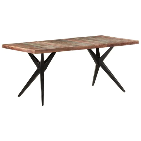 Solid recycled wood dining table 180x90x76 cm by , Kitchen and dining tables - Ref: Foro24-323570, Price: 326,60 €, Discount: %
