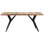 Solid recycled wood dining table 180x90x76 cm by , Kitchen and dining tables - Ref: Foro24-323570, Price: 326,60 €, Discount: %