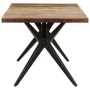 Solid recycled wood dining table 180x90x76 cm by , Kitchen and dining tables - Ref: Foro24-323570, Price: 326,60 €, Discount: %