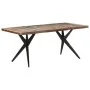 Massiver Esstisch aus recyceltem Holz 180x90x76 cm von , Küchen- und Esstische - Ref: Foro24-323570, Preis: 326,57 €, Rabatt: %