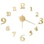 3D wall clock with modern golden design 100 cm XXL by , Wall clocks - Ref: Foro24-325151, Price: 25,18 €, Discount: %