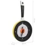 325164 Wanduhr mit Pfannen-Design für Spiegeleier, 18,8 cm von , Wanduhren - Ref: Foro24-325164, Preis: 21,11 €, Rabatt: %